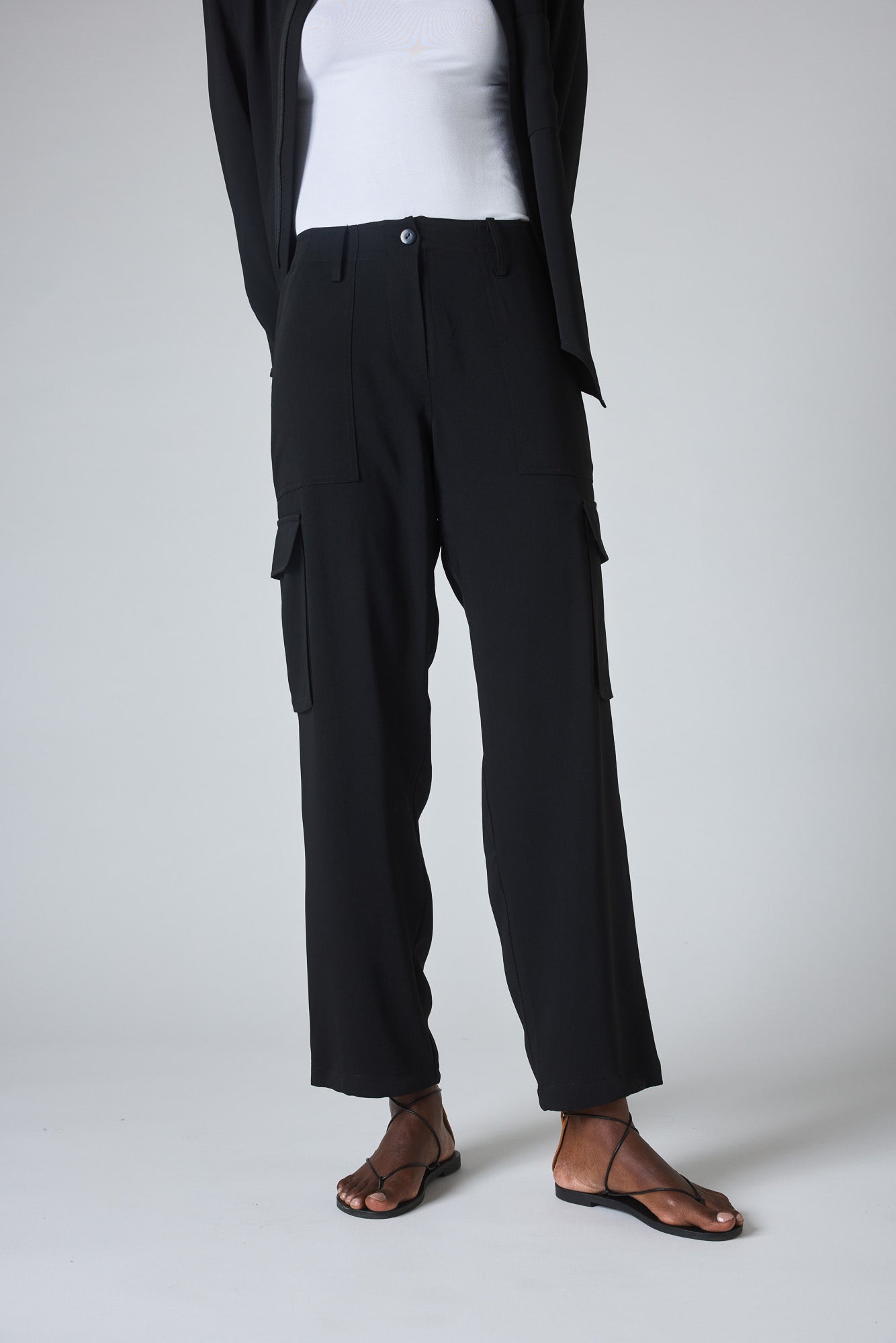 Buy Black Trousers & Pants for Men by INDEPENDENCE Online | Ajio.com